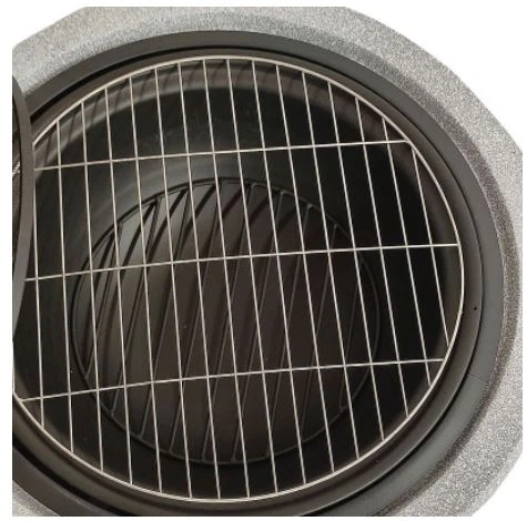 Stadium Freestanding Fireplace